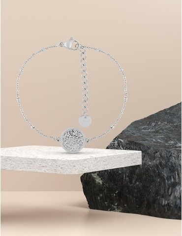 Bracelet et motif en acier