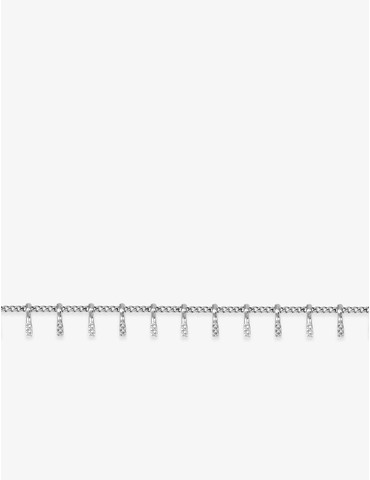 Bracelet fantaisie en acier