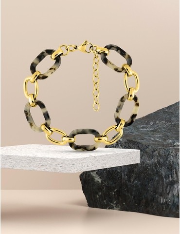 Bracelet mailles alternées...