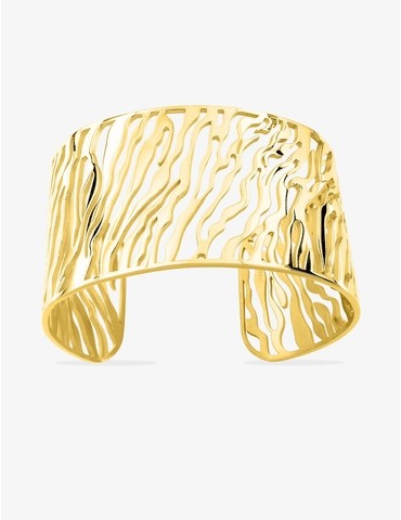 Bracelet manchette rayures...