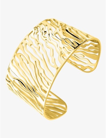 Bracelet manchette rayures...