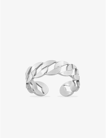 Bague maillons acier