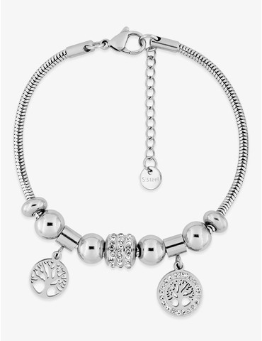 Bracelet fantaisie en acier...