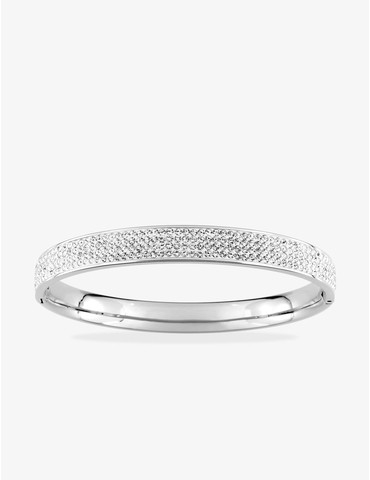 Bracelet jonc en acier et...