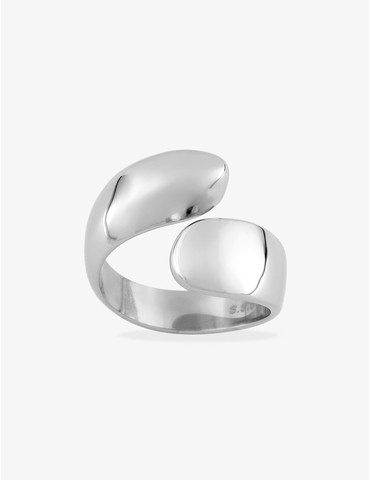 Bague ouverte en acier