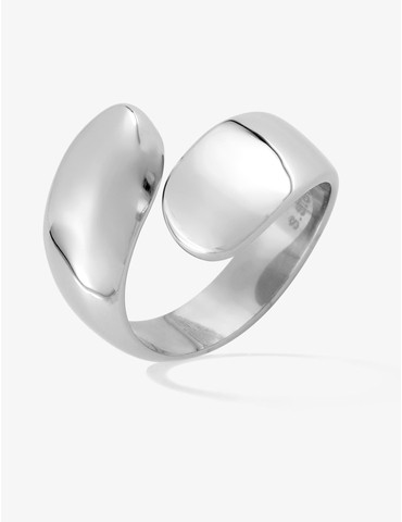 Bague ouverte en acier