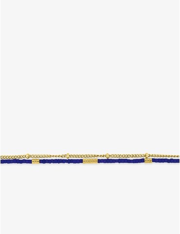 Bracelet en acier doré avec...