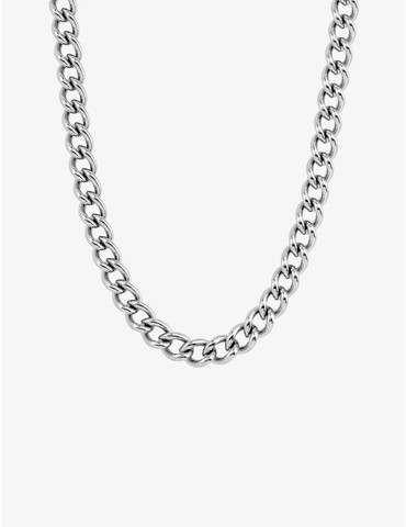 Collier en acier maille...