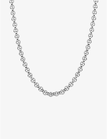 Chaine acier gris maille...