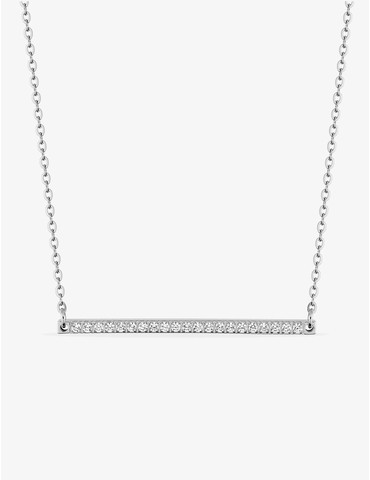 Collier barre en acier et...