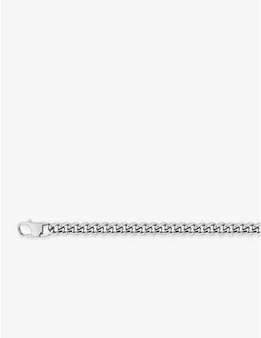 Chaine acier gris en maille...