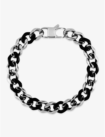 Bracelet acier maille style...