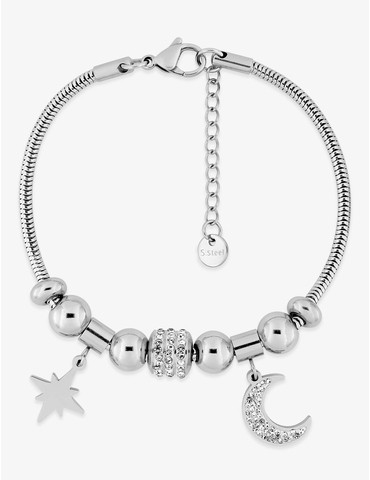 Bracelet acier avec...