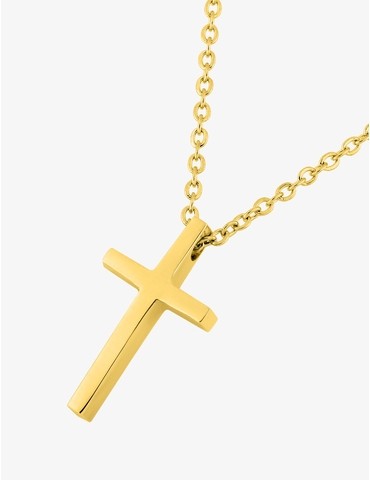 Collier pendentif croix en...