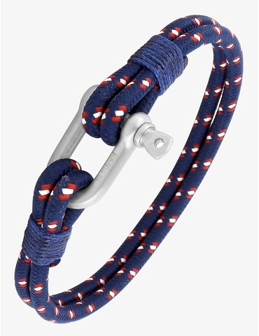 Bracelet acier cordon...
