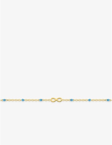 Bracelet infini en acier...