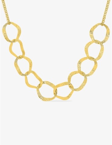 Collier fantaisie en acier...