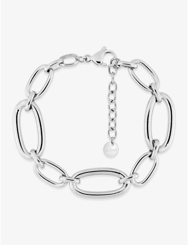 Bracelet acier chaîne...