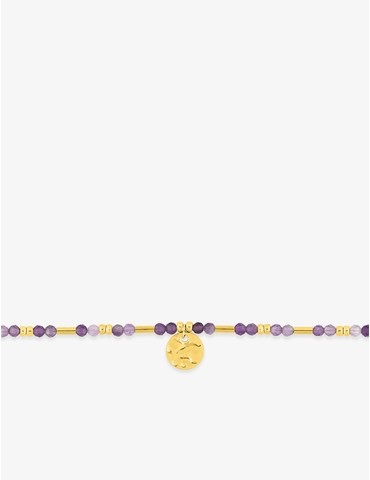 Bracelet acier doré,...