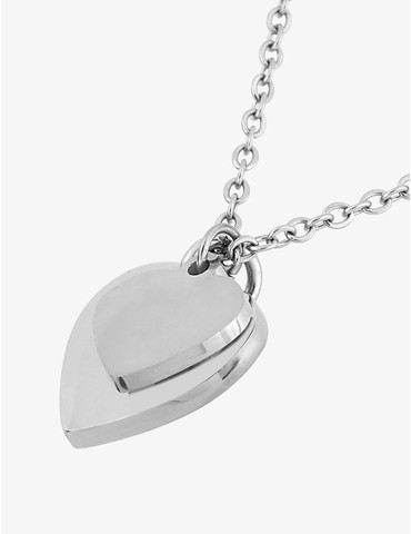 Collier motifs cœurs en...