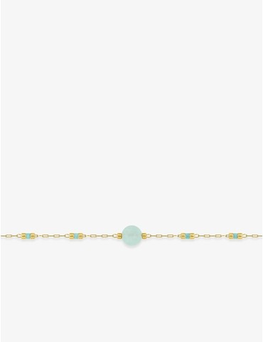 Bracelet en acier doré avec...