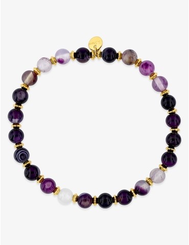Bracelet en nylon et acier...
