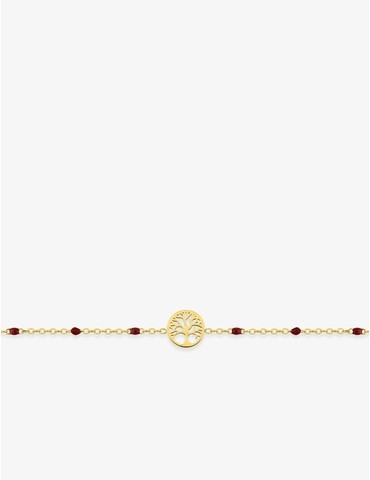 Bracelet acier doré avec...