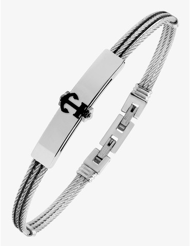 Bracelet rigide acier IP...