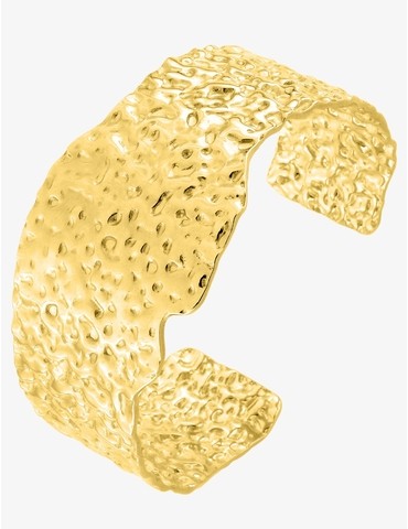 Bracelet rigide acier doré...
