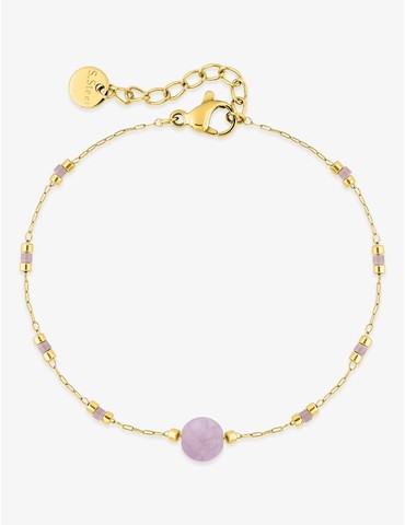 Bracelet acier doré...