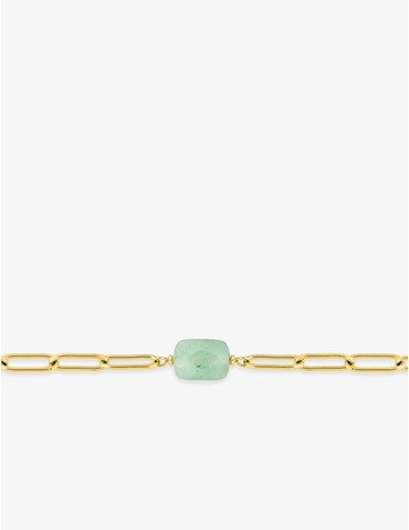 Bracelet acier doré maille...