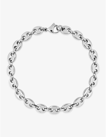 Bracelet homme acier maille...