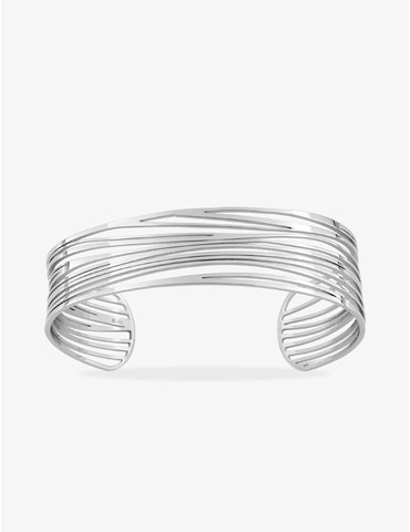Bracelet manchette en acier...