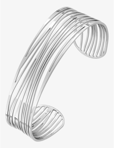 Bracelet manchette en acier...