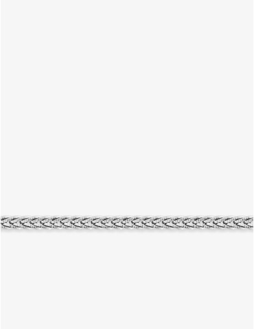 Bracelet chaîne acier gris