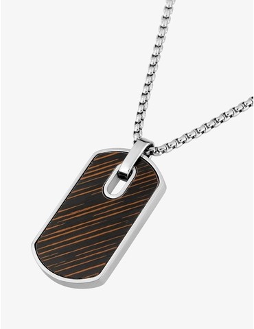Collier pour homme en acier...