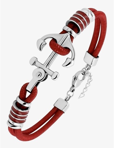 Bracelet cordon rouge,...
