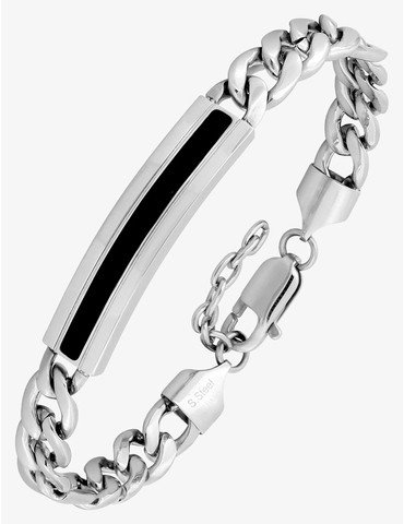 Bracelet acier avec laque...