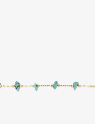 Bracelet acier doré avec...