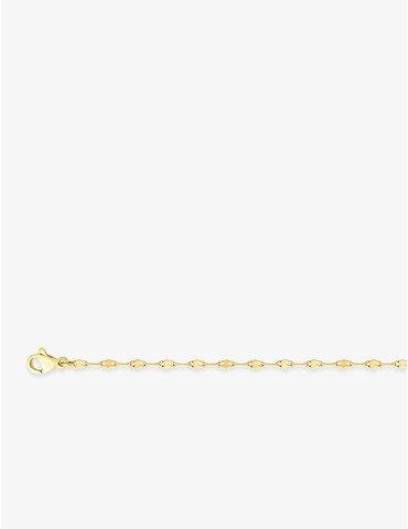 Collier acier doré chaîne...