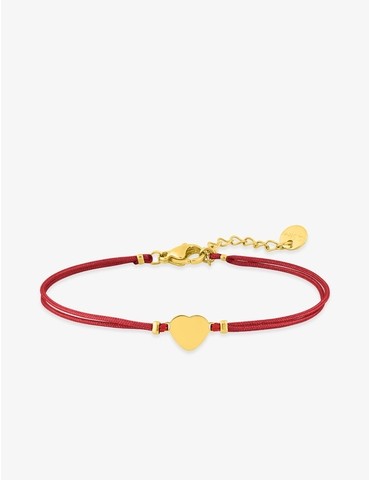 Bracelet en nylon rouge...