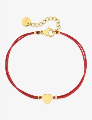 Bracelet en nylon rouge...