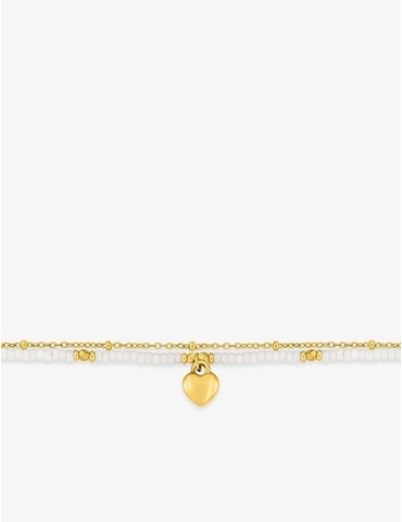 Bracelet à double chaîne en...