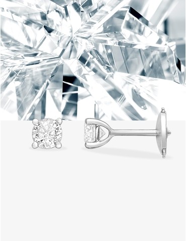 Boucles d'oreilles clous en...