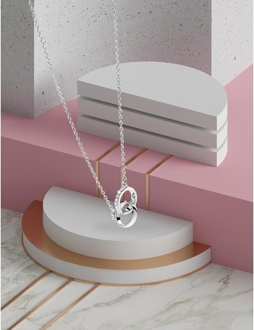 Collier Je te tiens or...