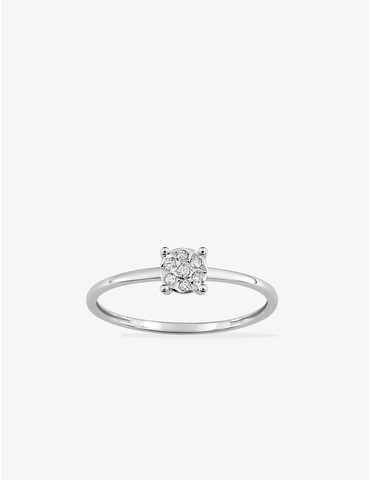 Bague solitaire fantaisie...