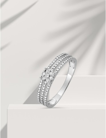 Bague solitaire fantaisie...
