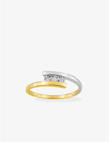 Bague Trilogie or jaune...