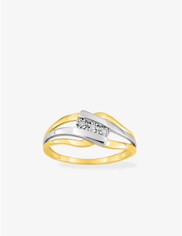 Bague Trilogie or jaune...