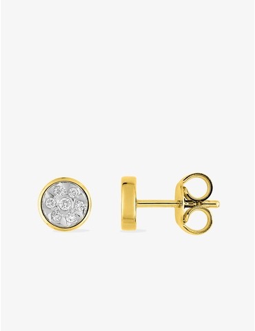 Boucles d'oreilles or jaune...